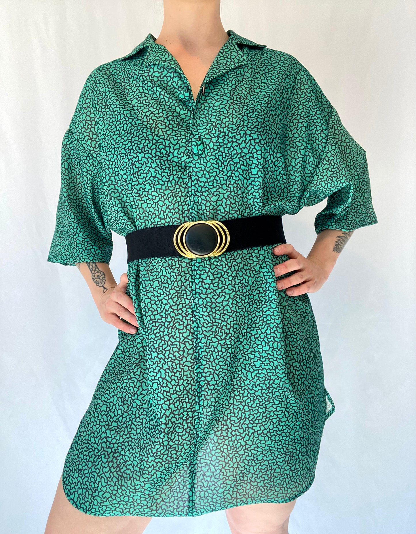 Vintage Collared Dress