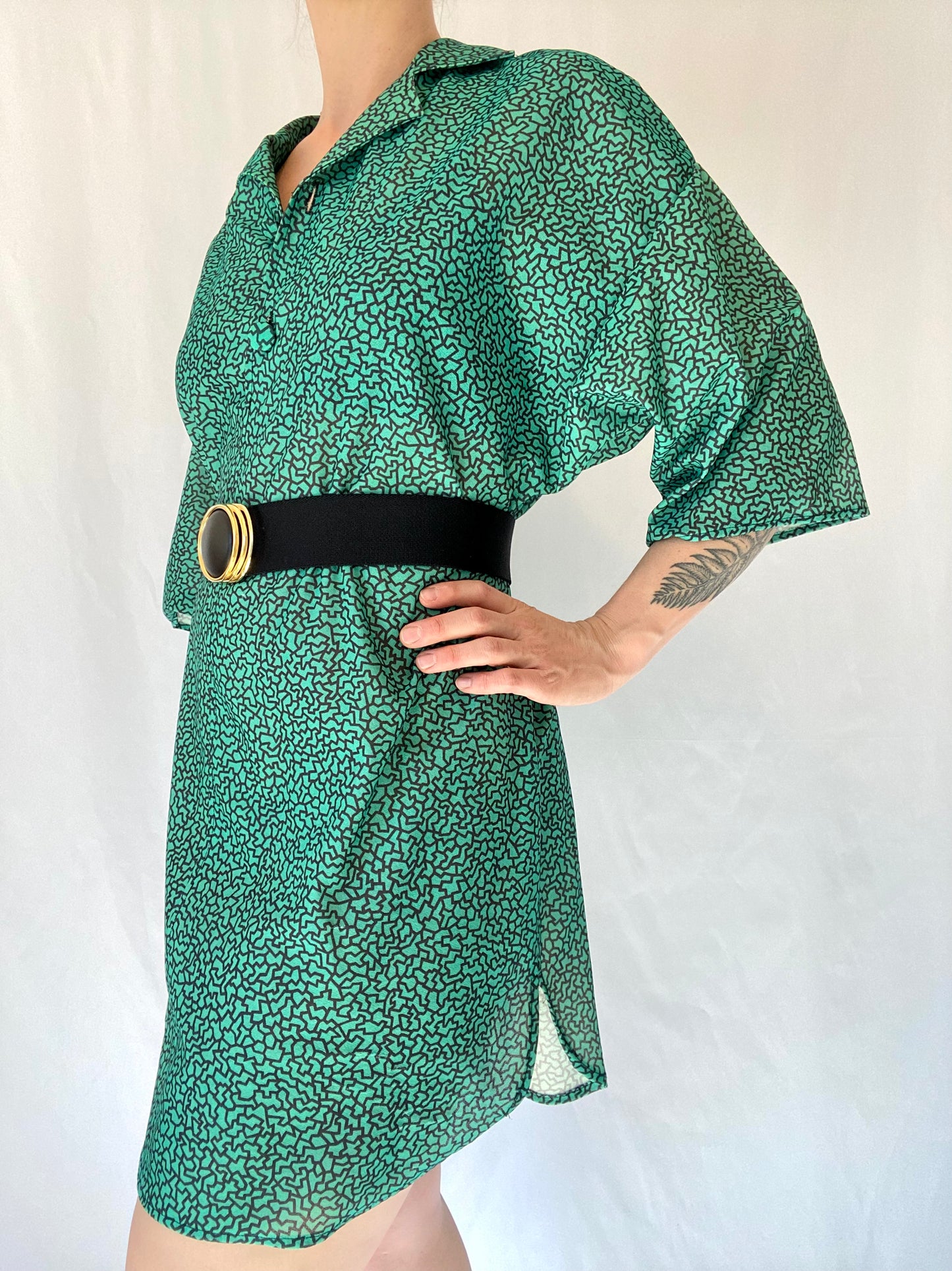 Vintage Collared Dress
