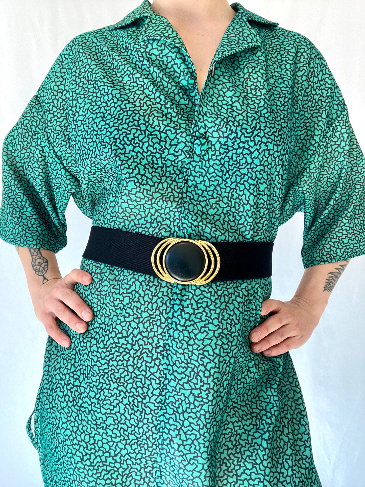 Vintage Collared Dress