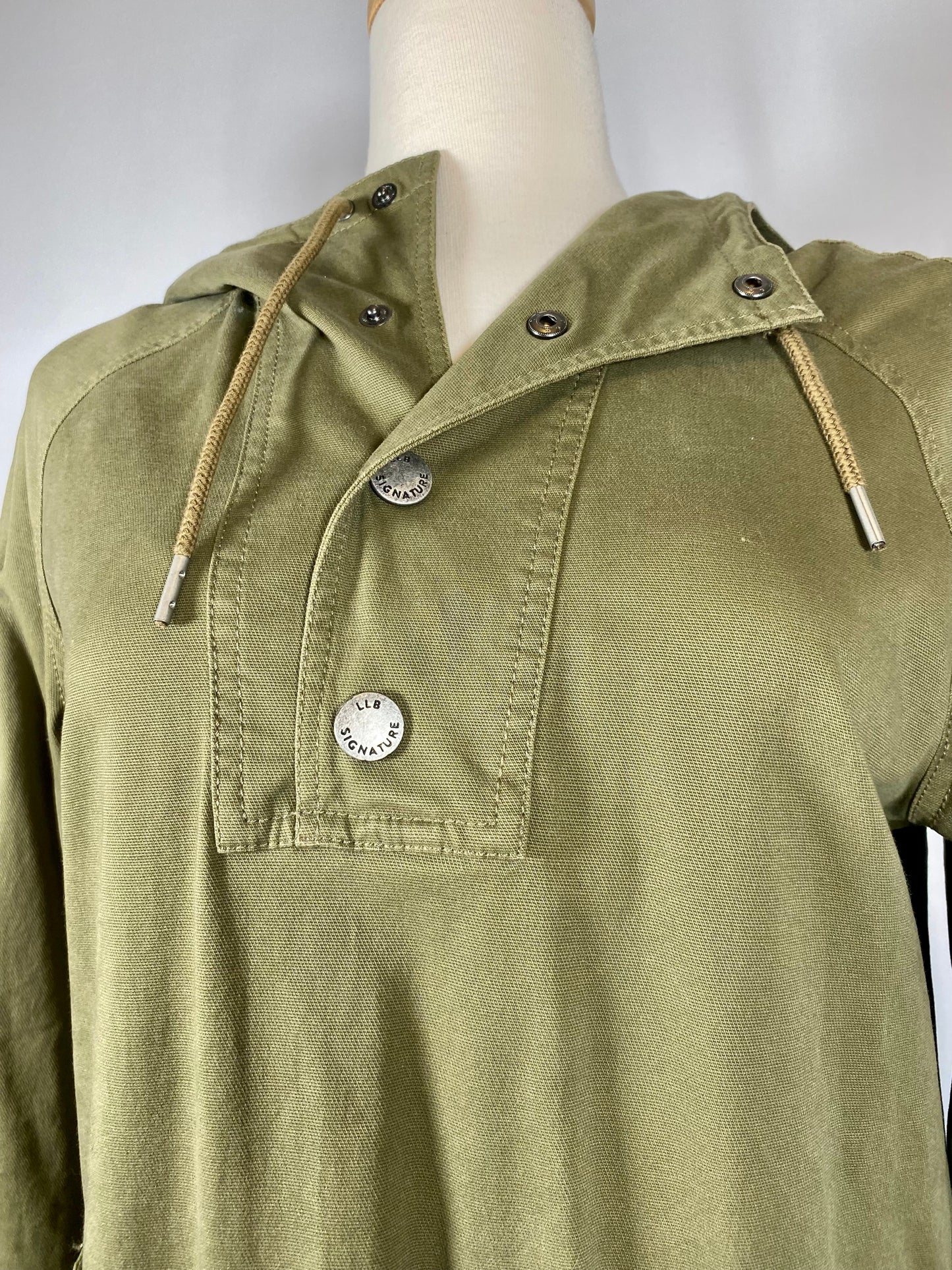LL Bean Pullover Anorak Jacket