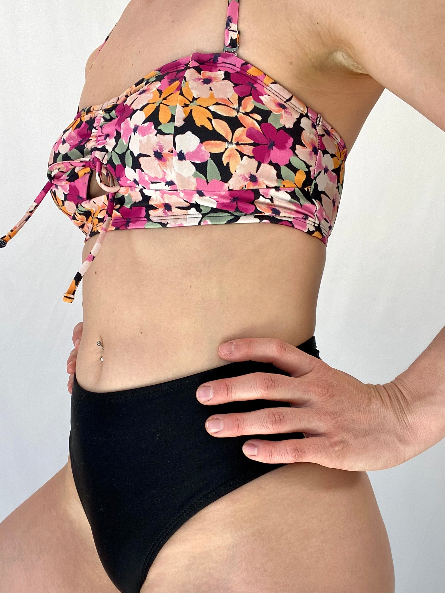Floral Two Piece Swimsuit