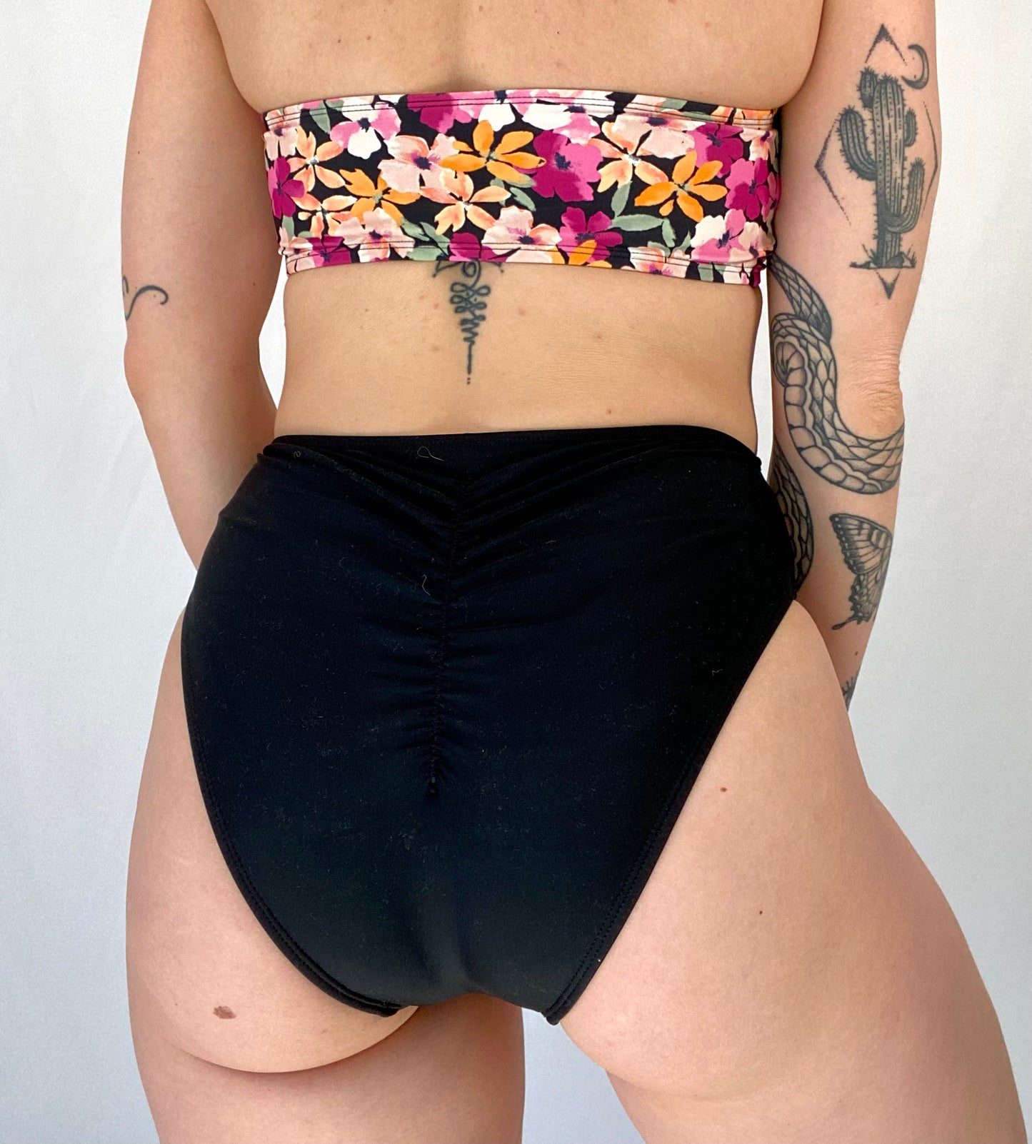 Floral Two Piece Swimsuit