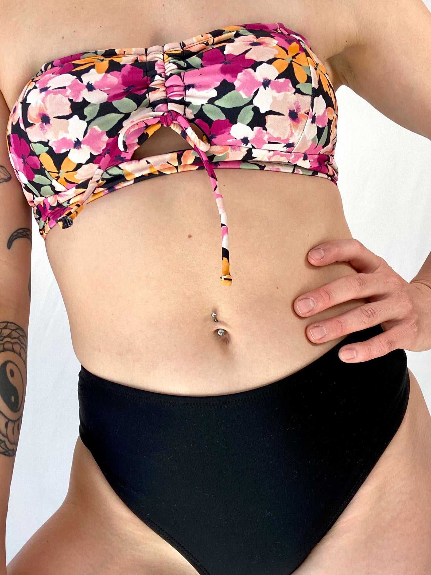 Floral Two Piece Swimsuit