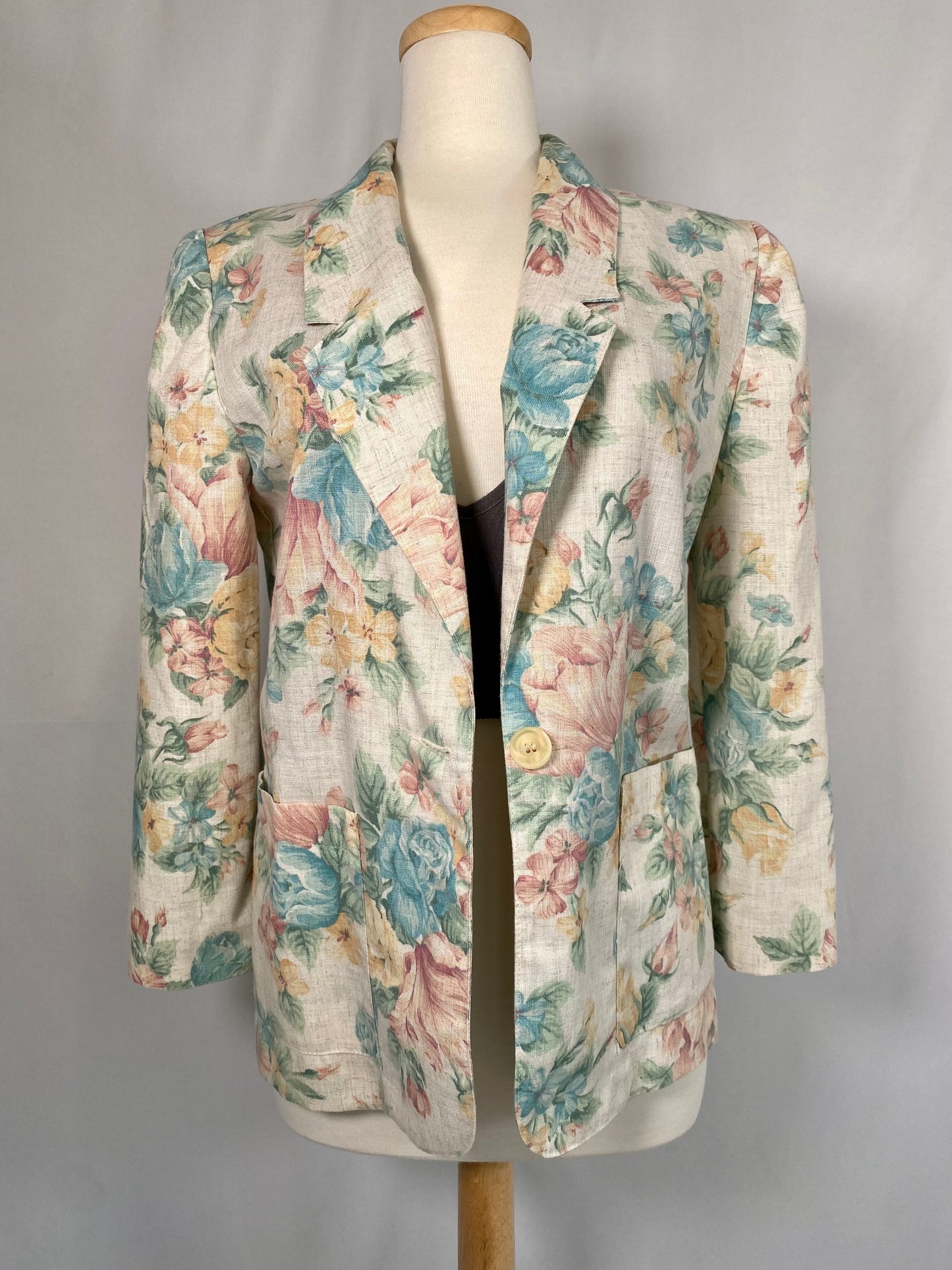 Vintage Flower Blazer