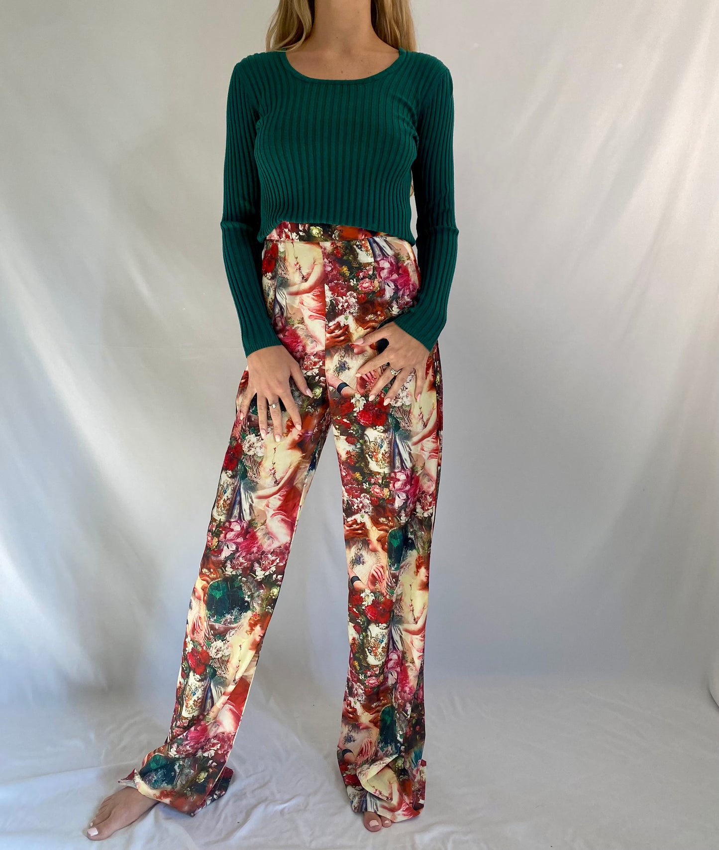 Pretty Little Thing Angelic Floral Pant
