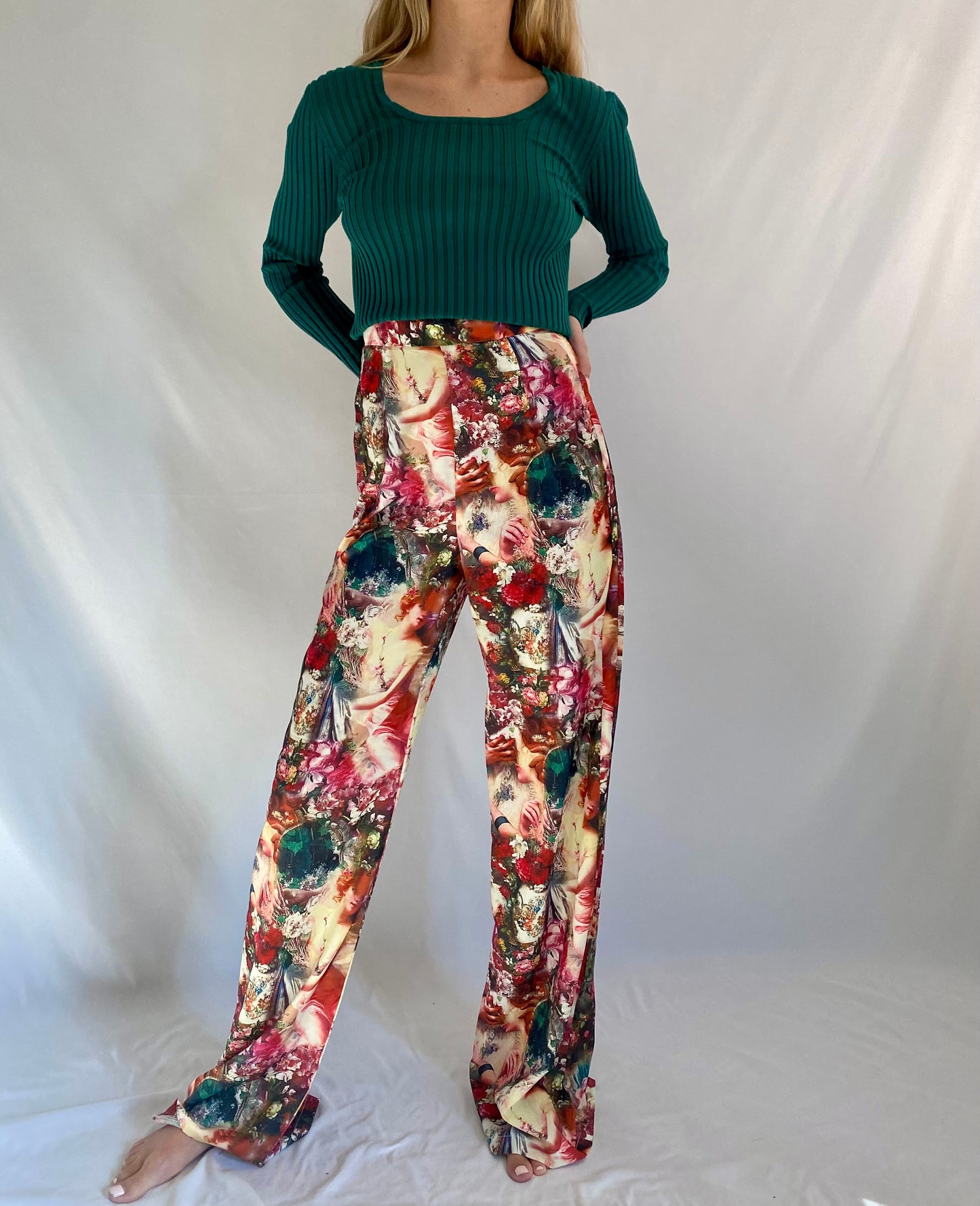 Pretty Little Thing Angelic Floral Pant