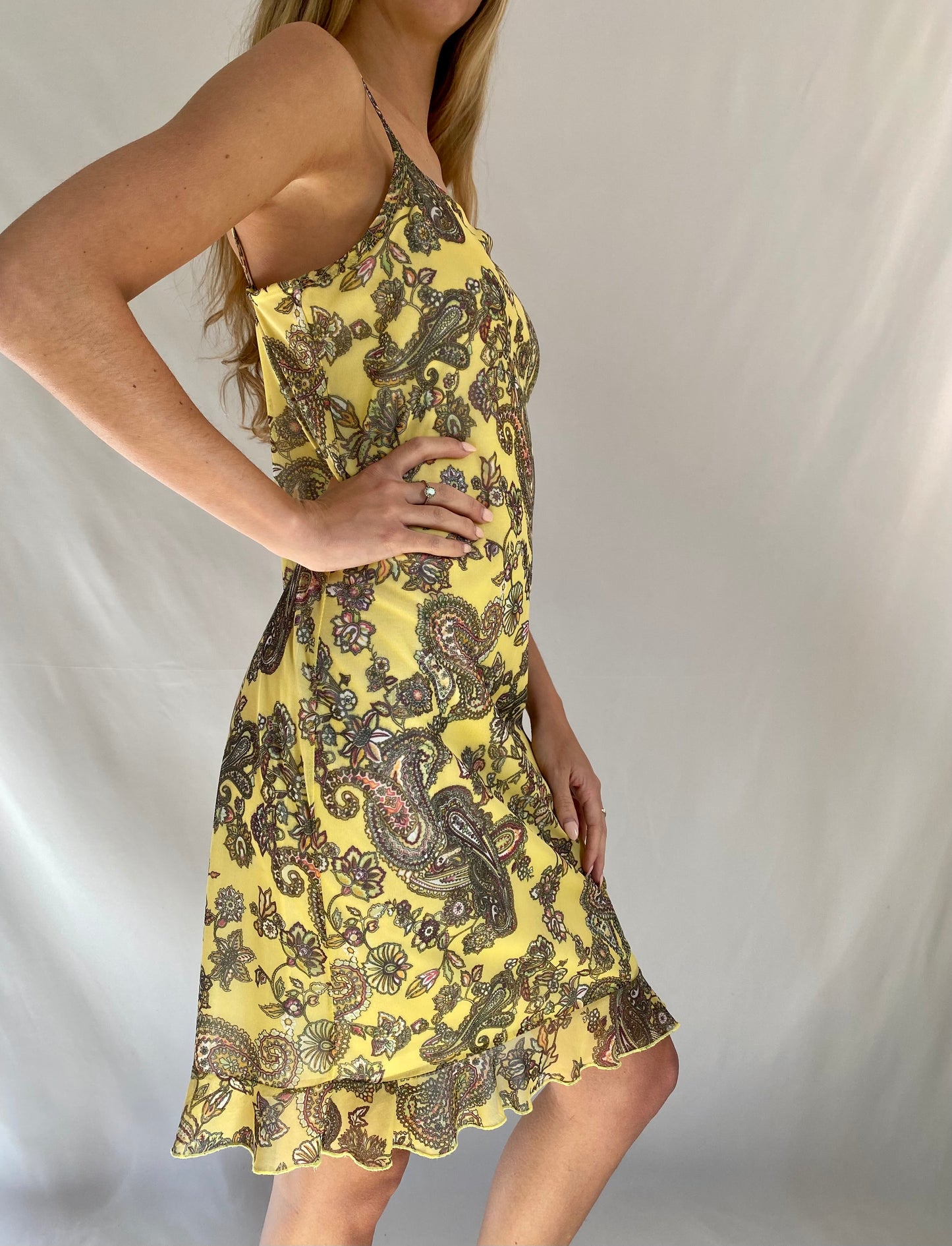 Ms. Cosmos Vintage Paisley Dress
