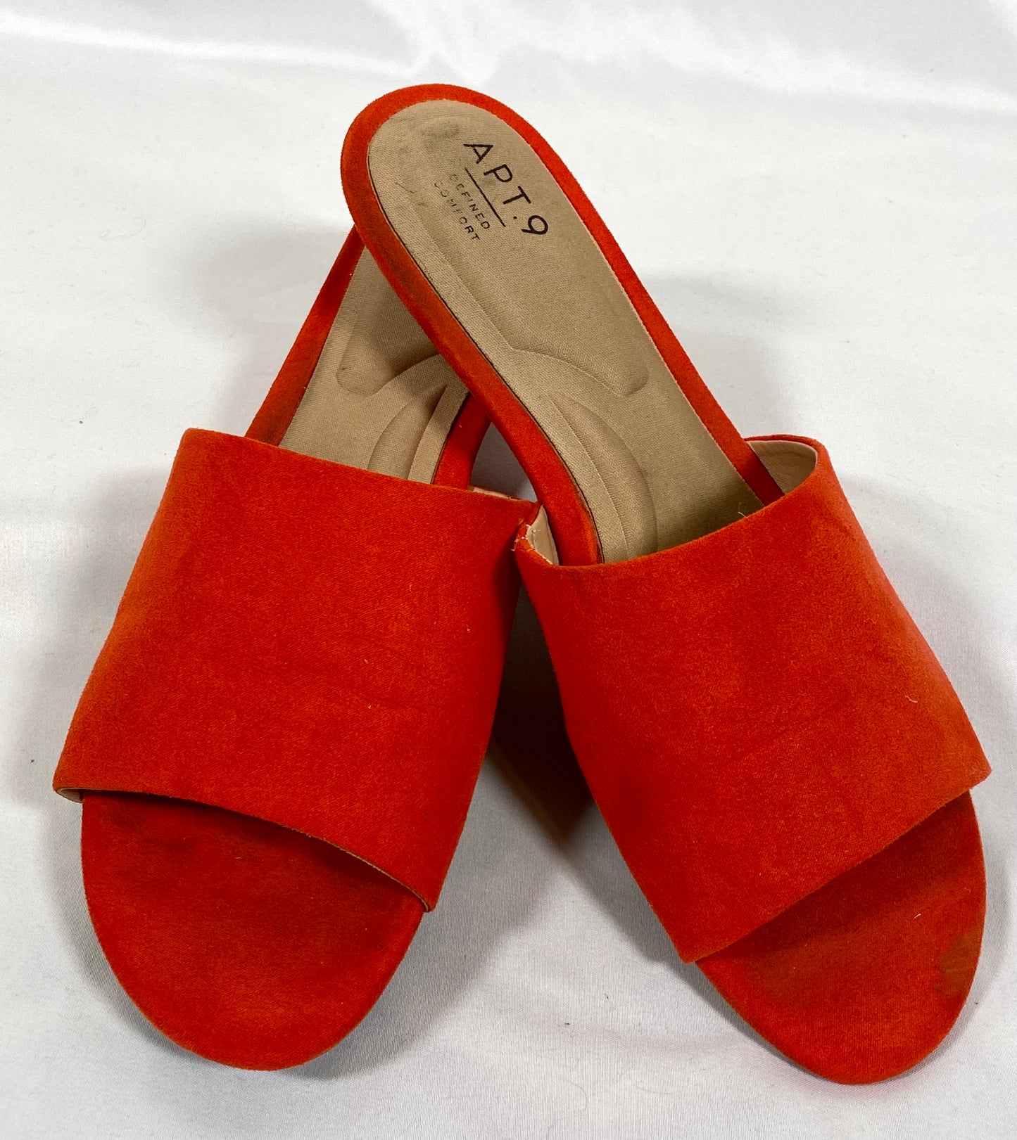 Coral Leather Sandals