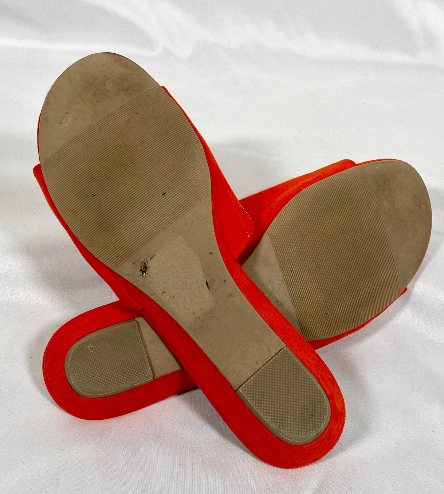 Coral Leather Sandals