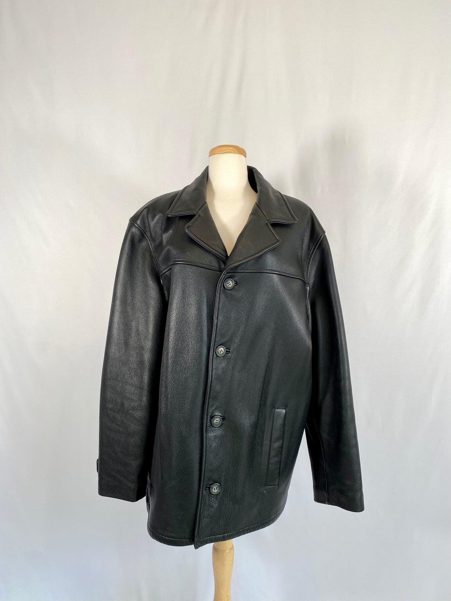 Mens Leather Coat