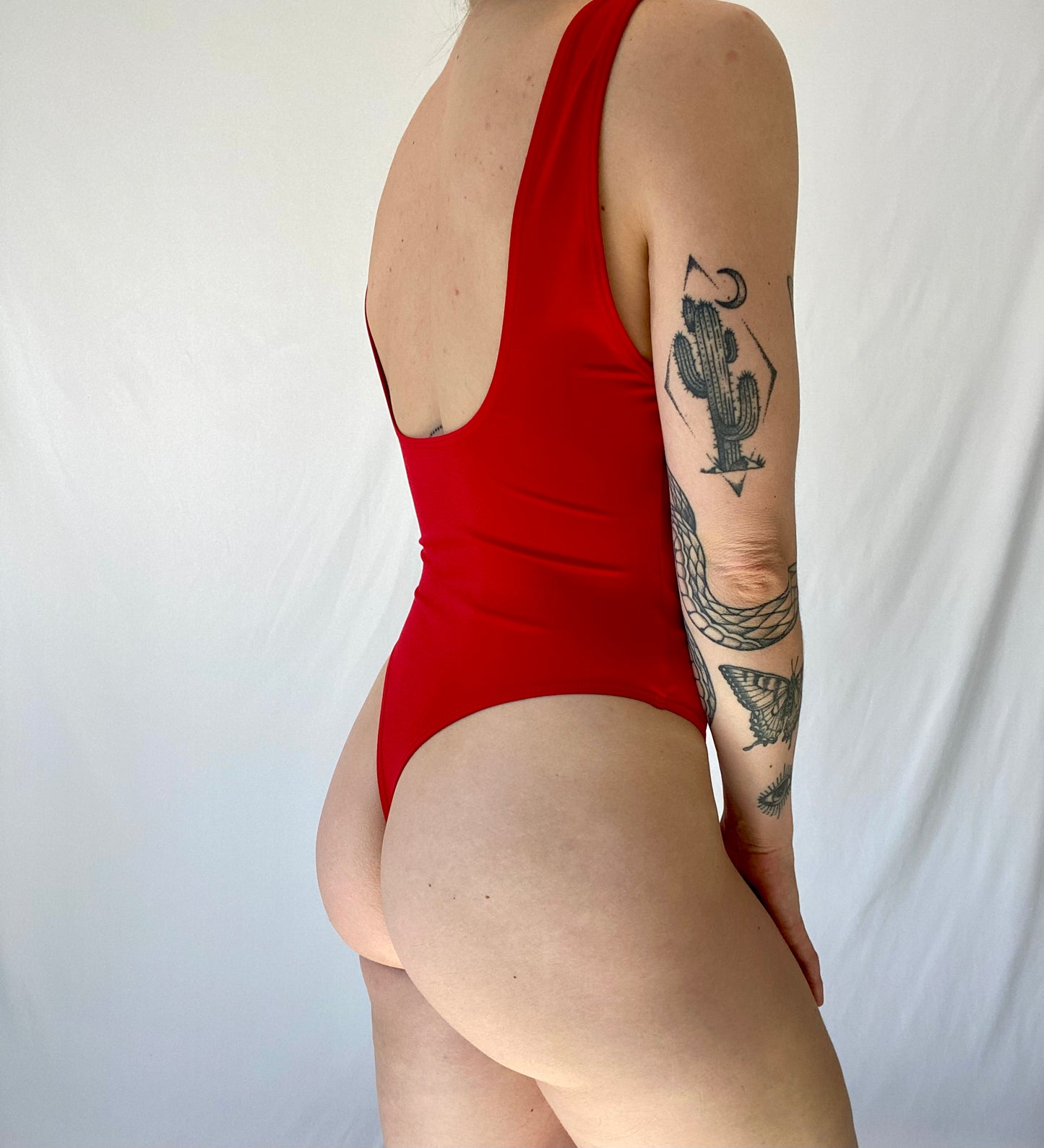 Red Body Suit