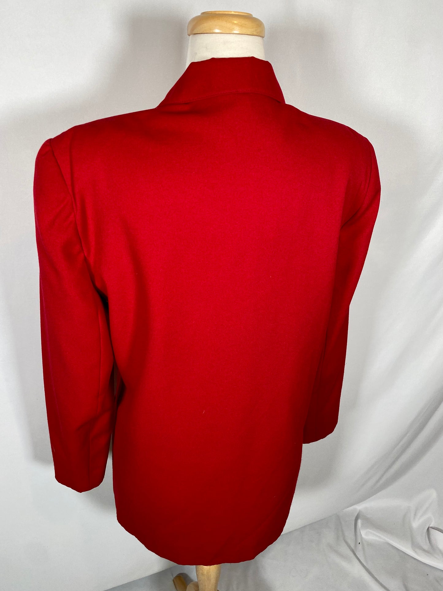 Vintage Red Blazer