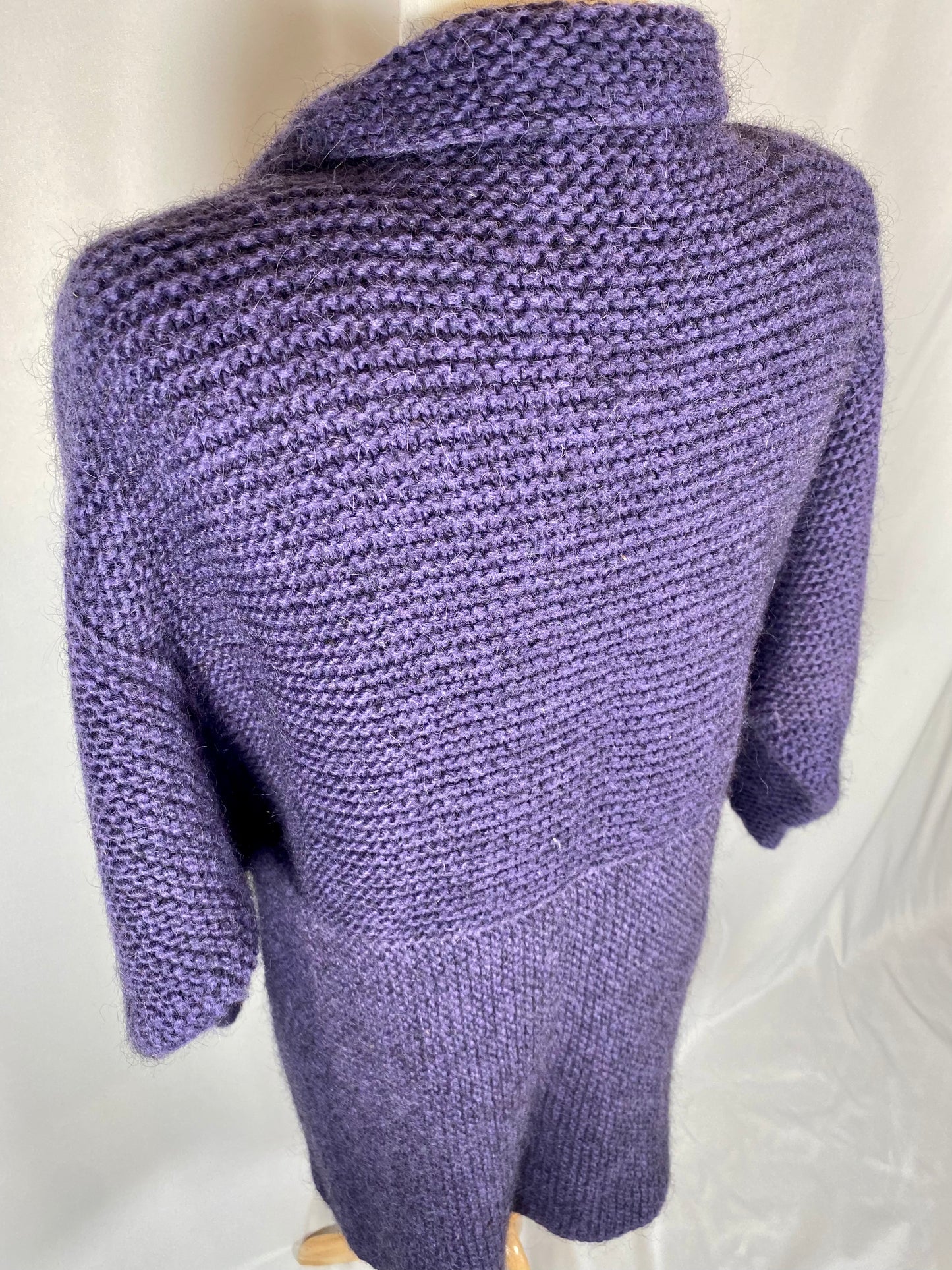 Handmade Wool Knit Cardigan