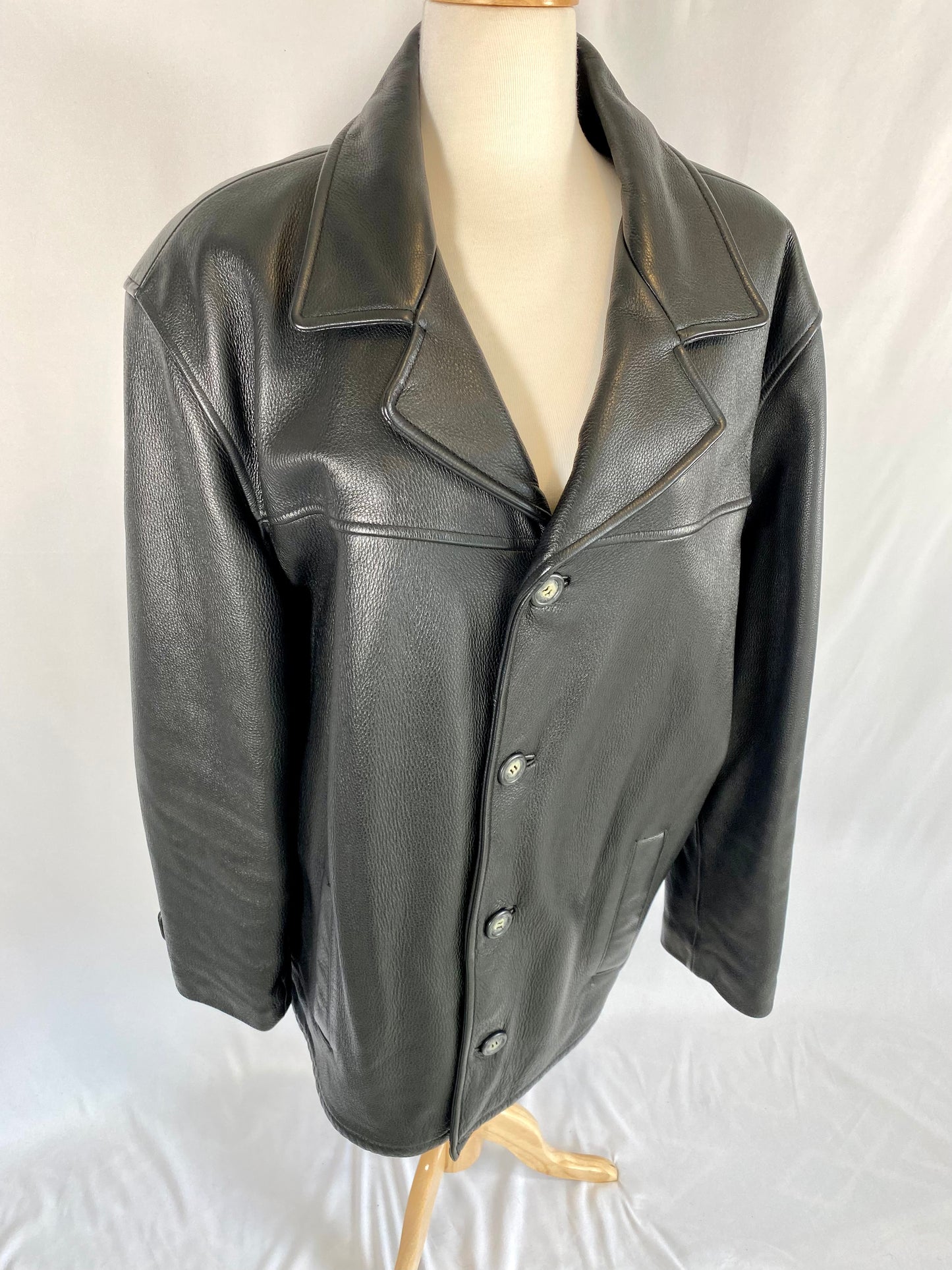 Mens Leather Coat