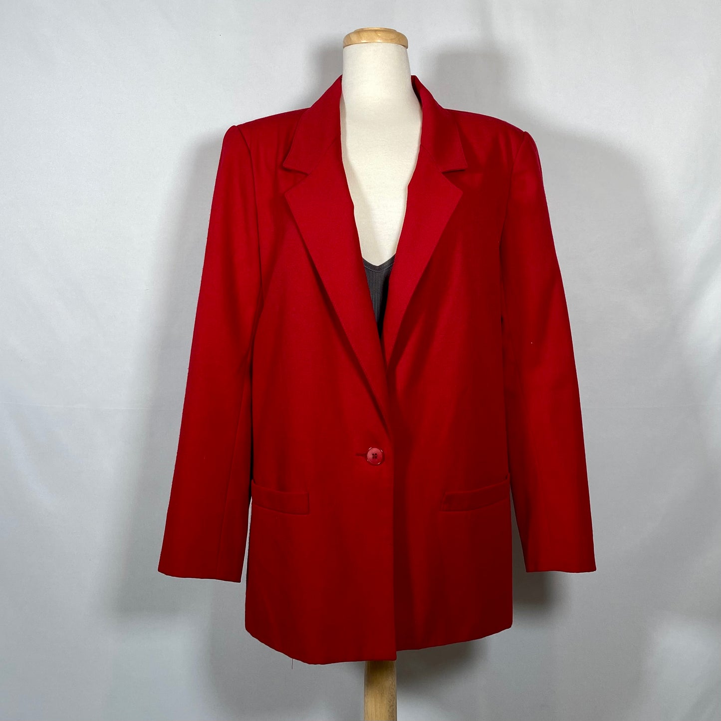 Vintage Red Blazer