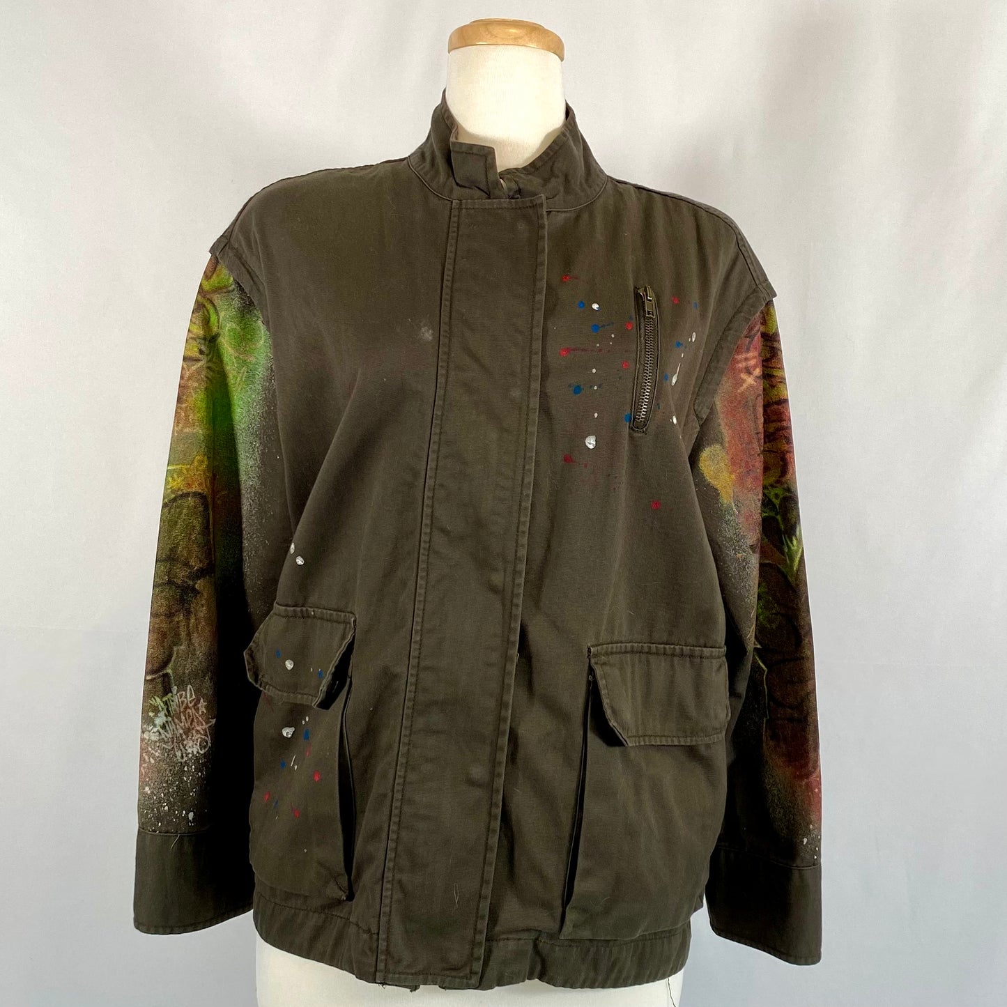 Zara Graffiti Jacket