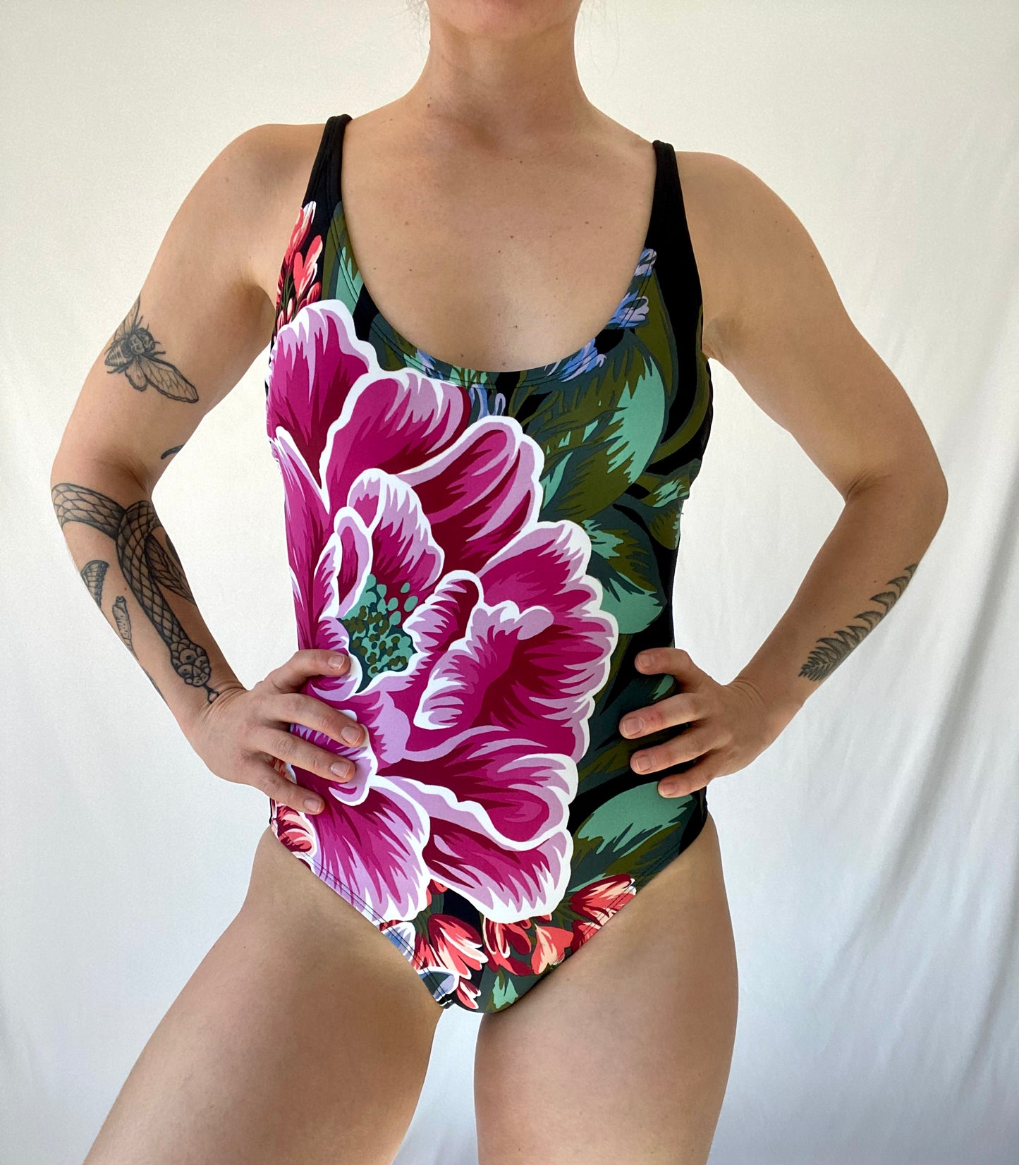 Floral One-Piece Swimsuit