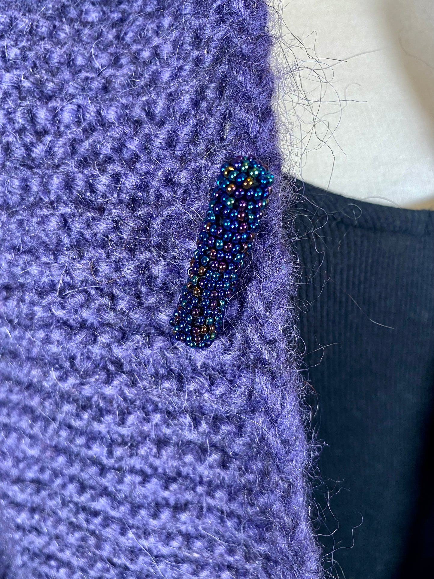 Handmade Wool Knit Cardigan