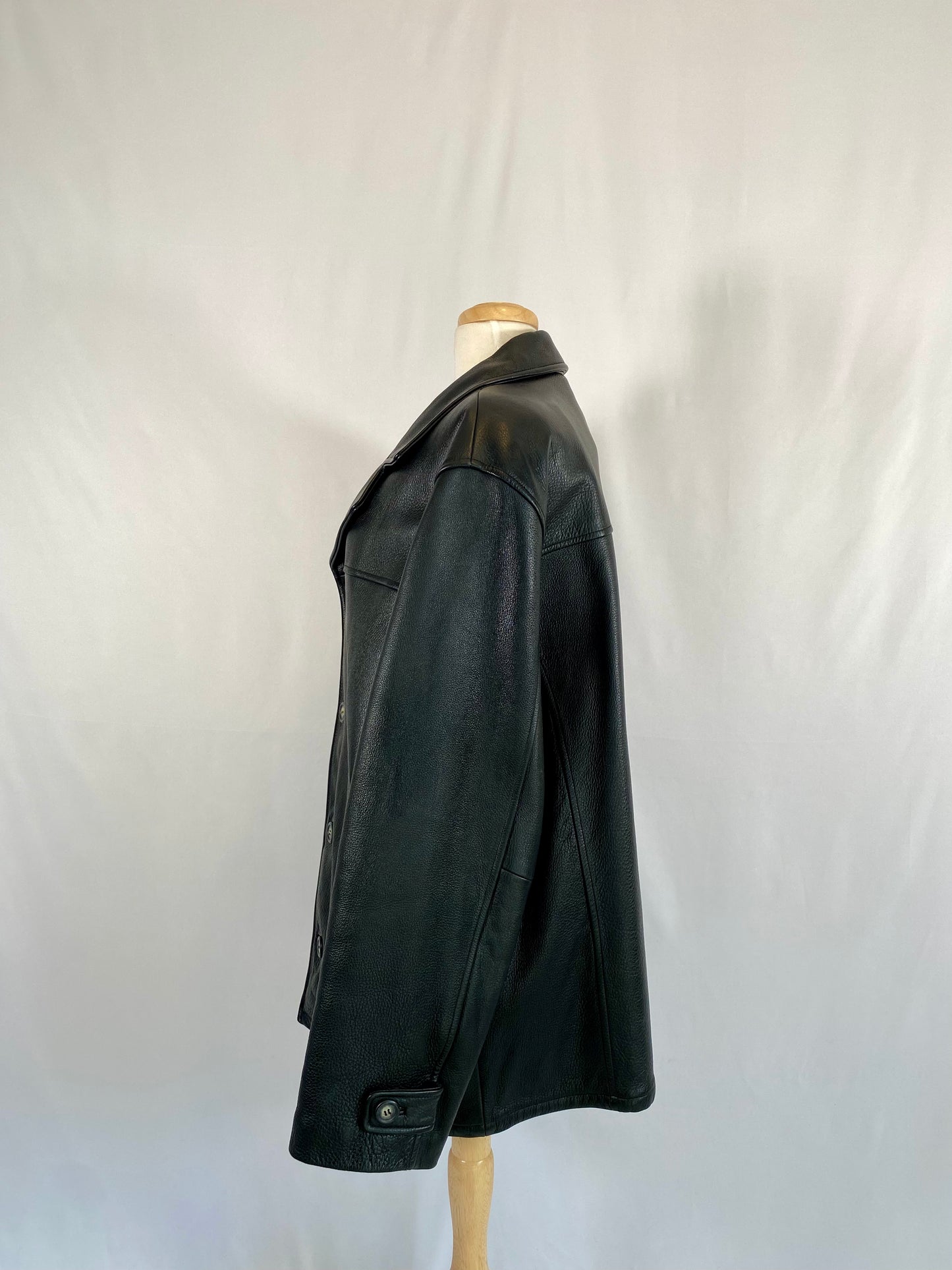 Mens Leather Coat