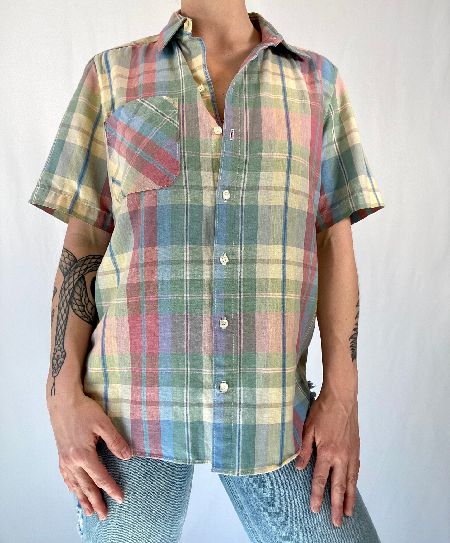 Vintage Button Up