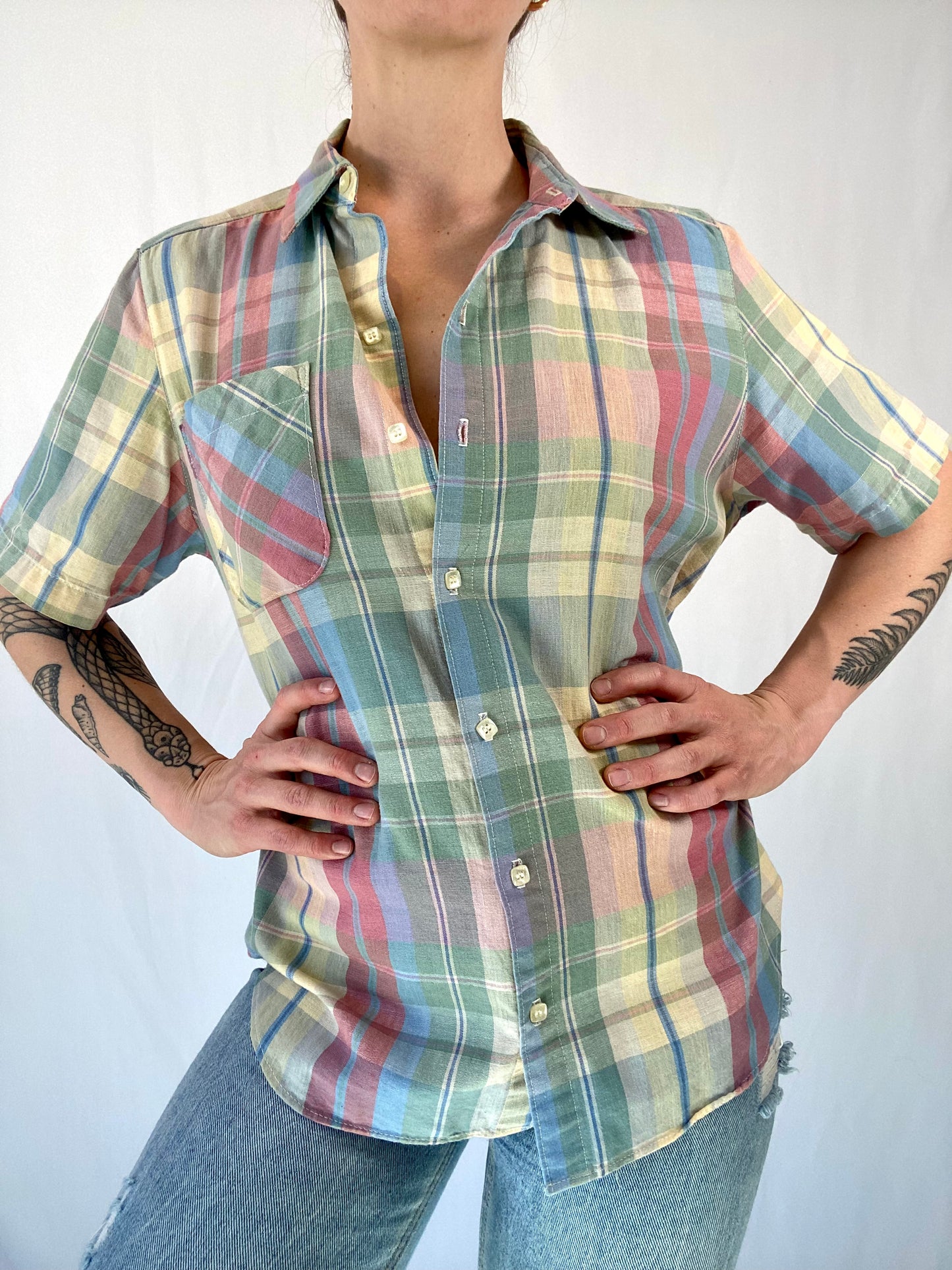 Vintage Button Up