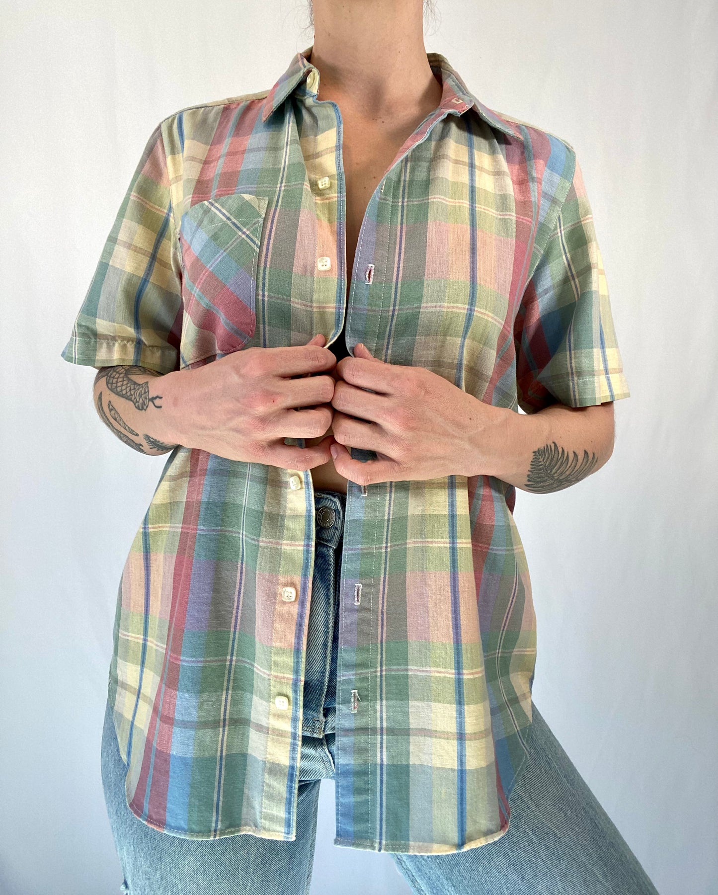 Vintage Button Up