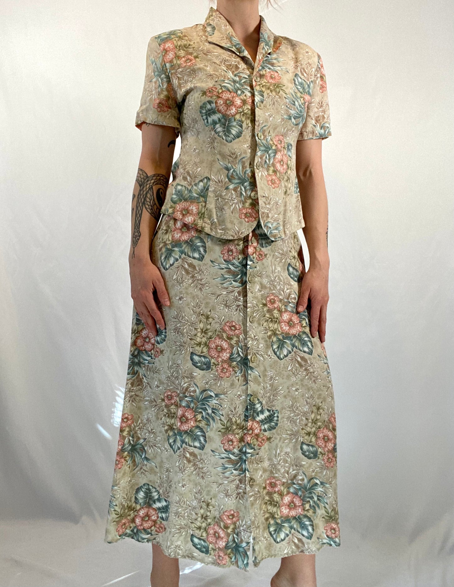 Vintage Floral Set