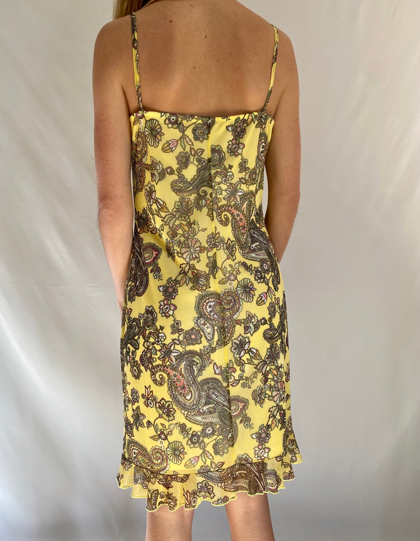 Ms. Cosmos Vintage Paisley Dress