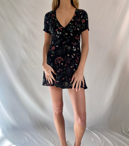 Floral Button Up Dress