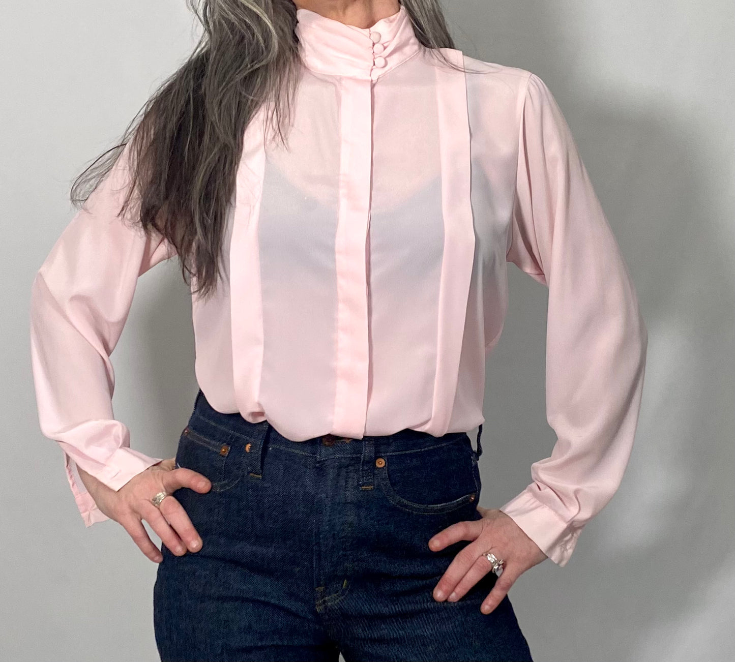 Vintage 1980's Sheer Blouse