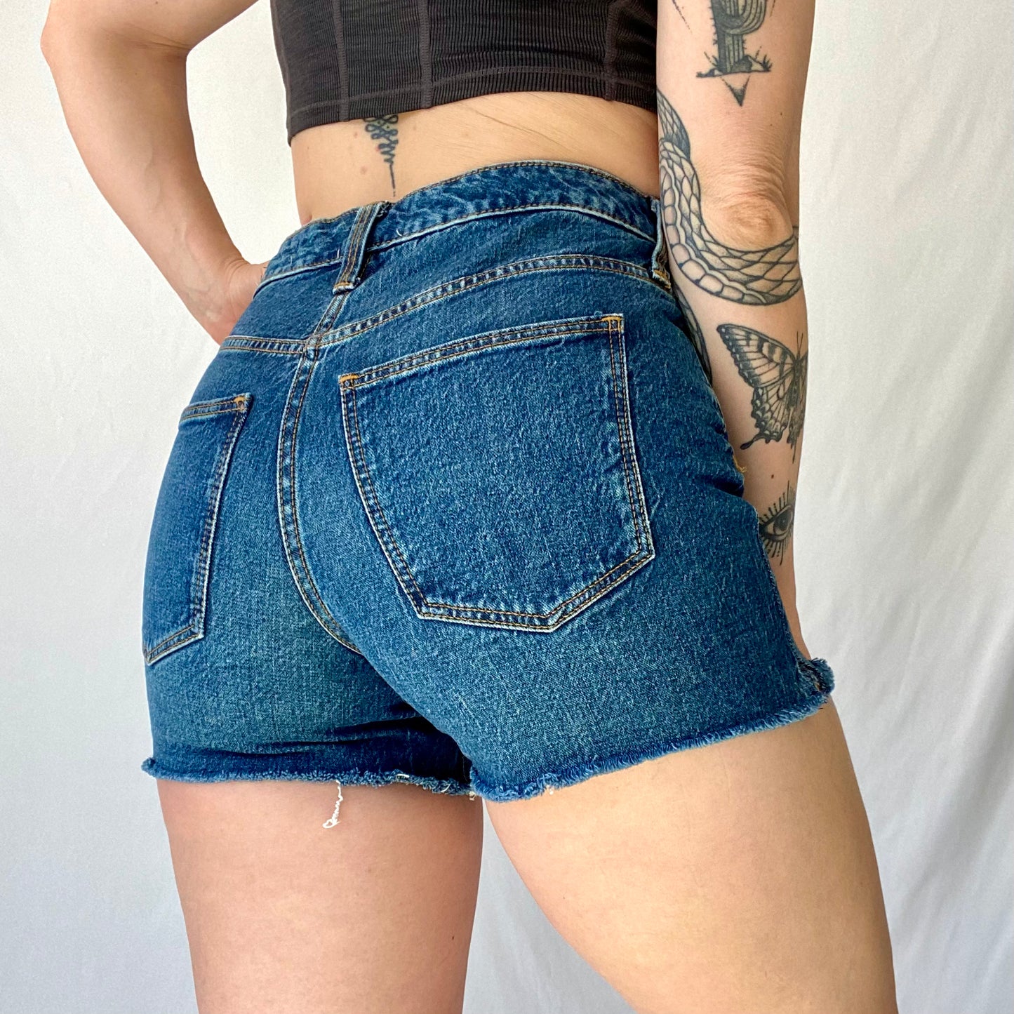 Universal Thread Vintage Midi Denim Short