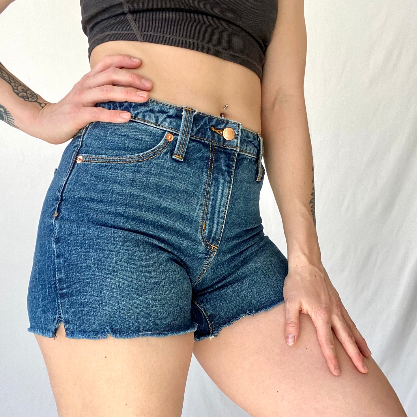 Universal Thread Vintage Midi Denim Short