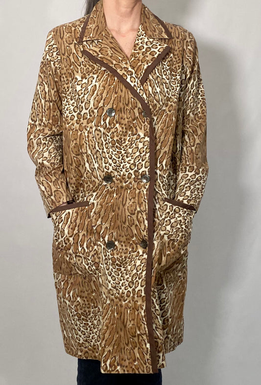 Vintage 1960's Leopard Print Jacket