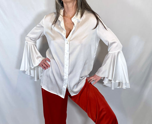 Imperial Bell Sleeve Blouse