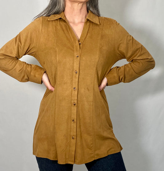 Super Soft Long Sleeve Button Up