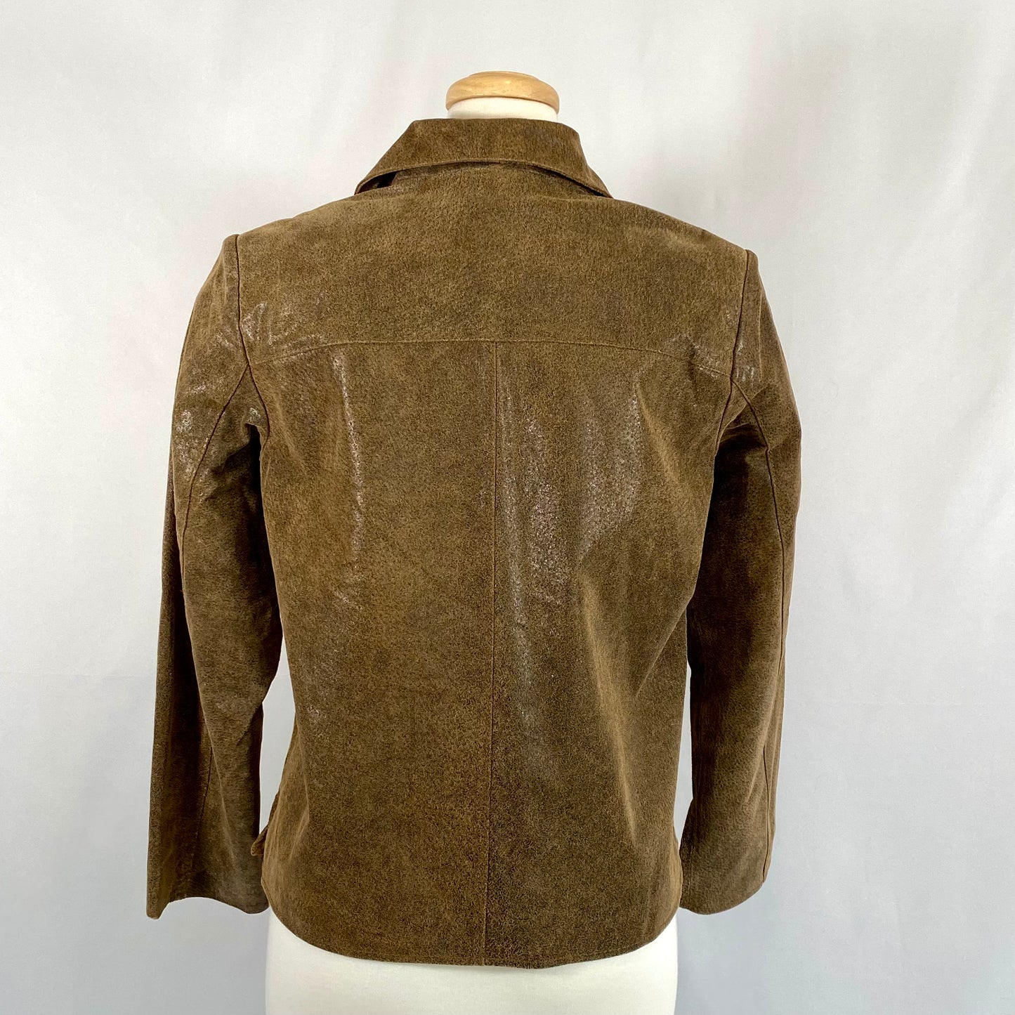 Travel Smith Vintage Brown Leather Jacket