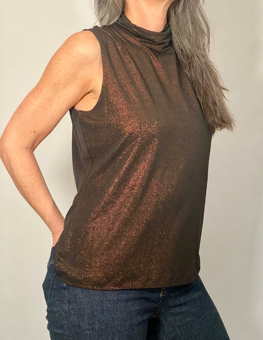 Copper Sparkle Shirt