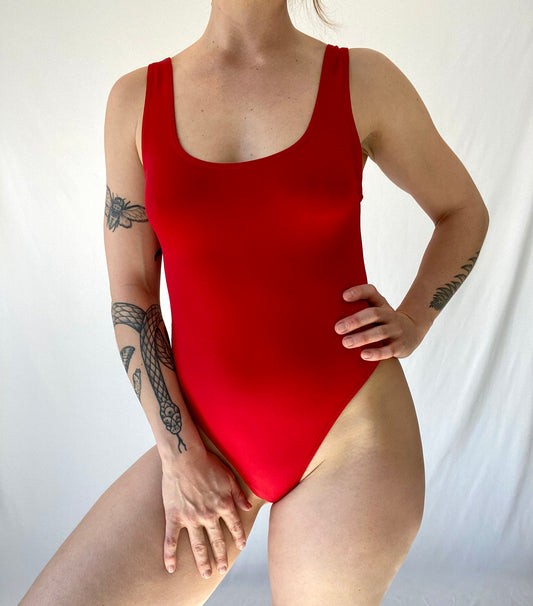 Red Body Suit