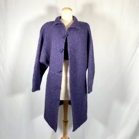 Handmade Wool Knit Cardigan